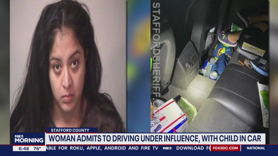 Woman charged with DUI; deputies find beer cans tossed next to 2-year-old in car seat